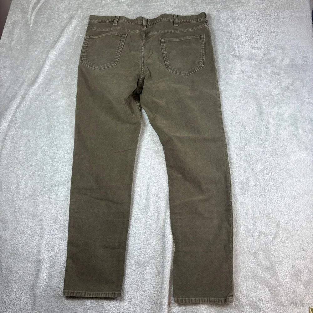 Banana Republic Pants Mens 38x32 (Fits 38x30) Traveler Skinny Fit Olive Stretch‎